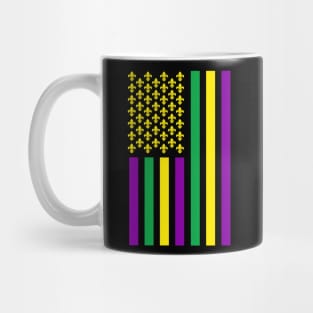 Mardi Gras Flag 2024 Mug